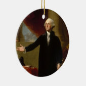  George Washington Portret schilderen 2 Keramisch Ornament (Rechts)