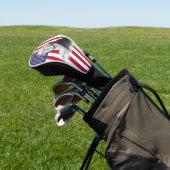George Washington  portret schilderen Golfheadcover (Insitu)