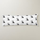 George Washington portret schilderen Lichaamskussen (Achterkant)