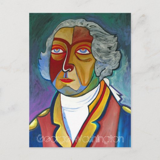 George Washington Post Kaart (Voorkant)