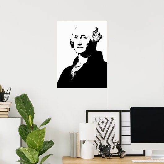 George Washington Poster (Thuiskantoor)