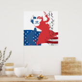 George Washington Poster (Keuken)
