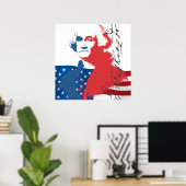 George Washington Poster (Thuiskantoor)