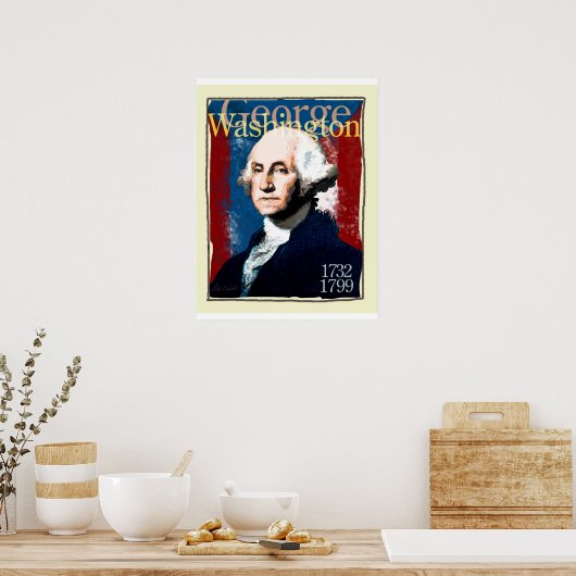 George Washington Poster (Keuken)