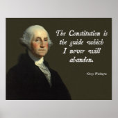 George Washington Poster (Voorkant)