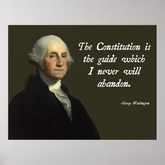 George Washington Poster (Voorkant)