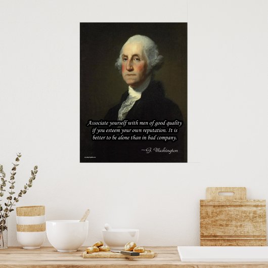 George Washington Poster (Keuken)