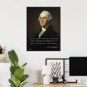 George Washington Poster (Thuiskantoor)