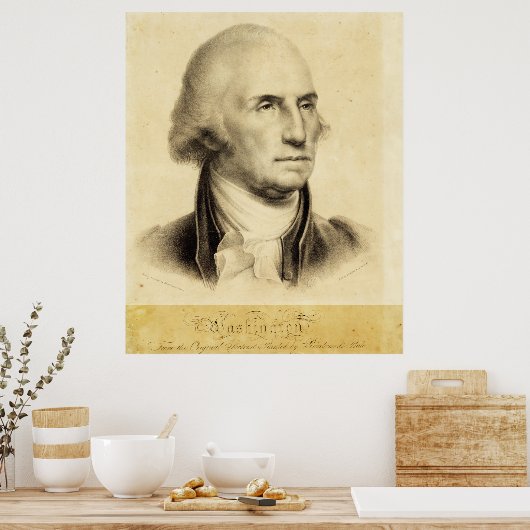 George Washington Poster (Keuken)