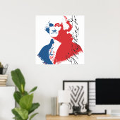 George Washington Poster (Thuiskantoor)