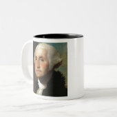 George Washington President Tweekleurige Koffiemok (Voorkant links)