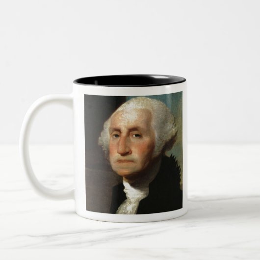 George Washington President Tweekleurige Koffiemok (Links)