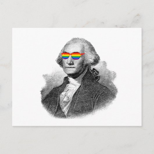 George Washington Pride Briefkaart (Voorkant)