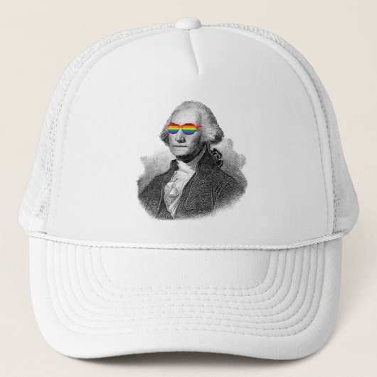George Washington Pride Trucker Pet (Voorkant)