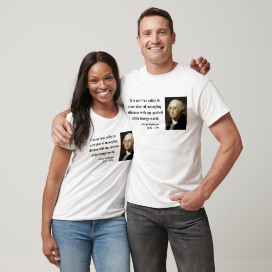 George Washington Quote 5b T-shirt (Unisex)