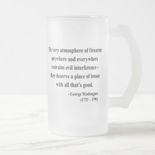 George Washington Quote 7a Matglas Bierpul