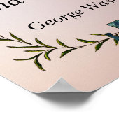 George Washington Quote Government en Religie Poster (Hoek)