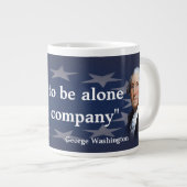 George Washington Quote over Bad Company Grote Koffiekop (Voorkant rechts)