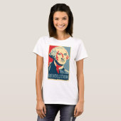 George Washington - Revolutie: OHP Dames Top (Voorkant volledig)