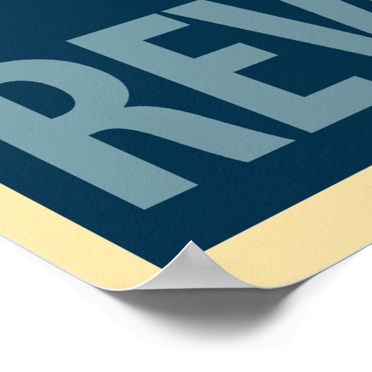 George Washington - Revolutie: OHP Poster (Hoek)