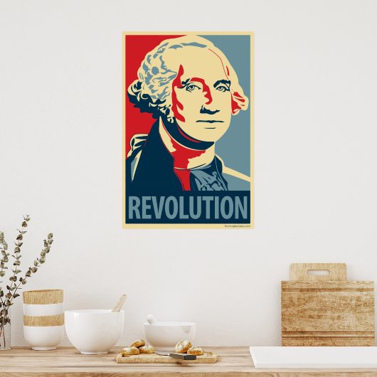 George Washington - Revolutie: OHP Poster (Keuken)