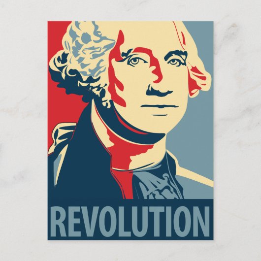 George Washington - Revolution: OHP Postcard Briefkaart (Voorkant)