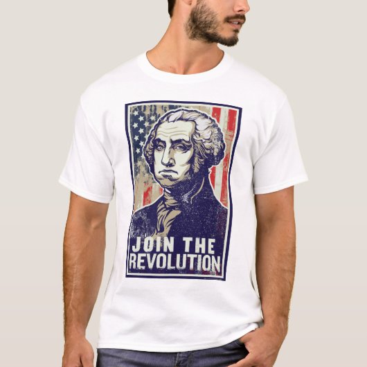 George Washington Revolution T-shirt (Voorkant)