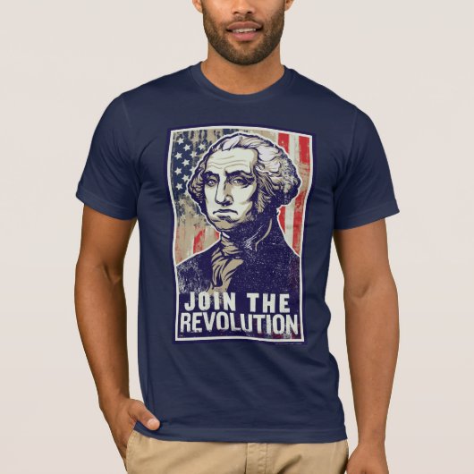 George Washington Revolution T-shirt (Voorkant)