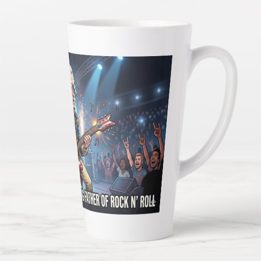 George Washington Rockster - Grondlegger van R Latte Mok (Rechts)