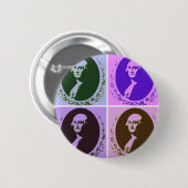 George Washington Ronde Button 5,7 Cm (Voorkant /achterkant)