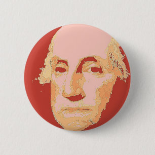 George Washington Ronde Button 5,7 Cm