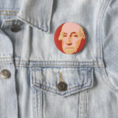 George Washington Ronde Button 5,7 Cm (In situ)
