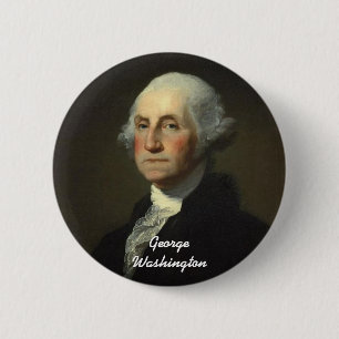 George Washington Ronde Button 5,7 Cm