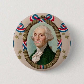 George Washington Ronde Button 5,7 Cm