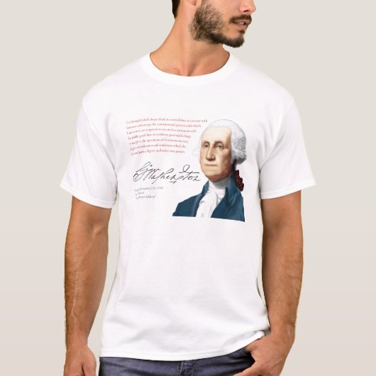 George Washington Shirt #9 "Compassie" (Voorkant)