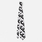 George Washington Silhouette Stropdas (Achterkant)