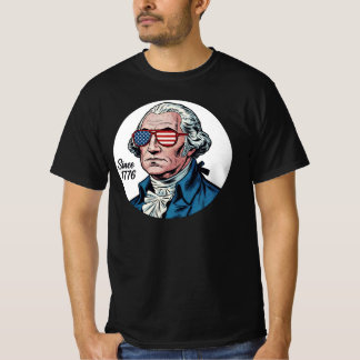 George Washington sinds 1776 | 4 juli T-shirt