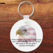 George Washington Sleutelhanger (Voorkant)