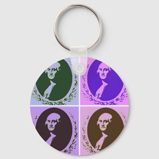 George Washington Sleutelhanger (Voorkant)