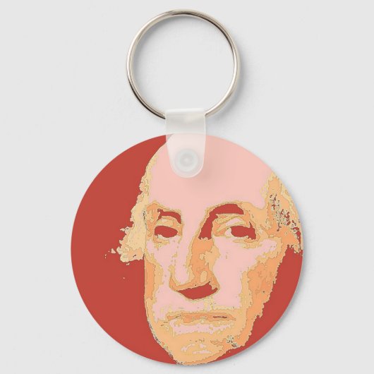 George Washington Sleutelhanger (Voorkant)