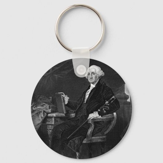 George Washington Sleutelhanger (Voorkant)