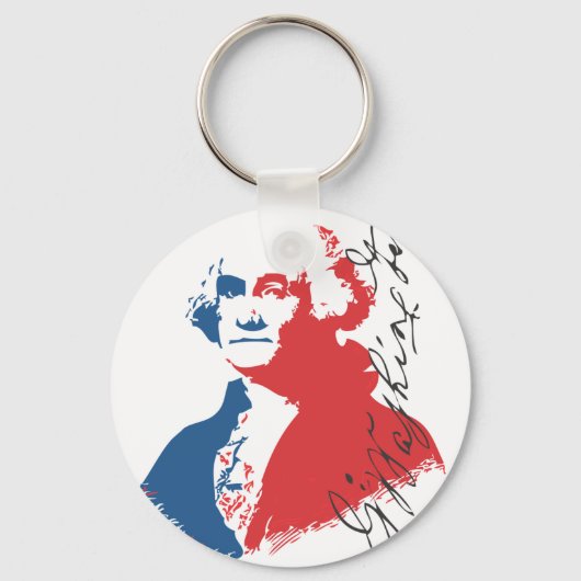 George Washington Sleutelhanger (Voorkant)