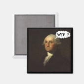 George Washington Spinning in zijn graf Magneet (Voorkant / Achterkant)