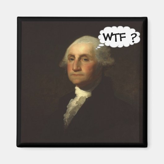 George Washington Spinning in zijn graf Magneet (Voorkant)