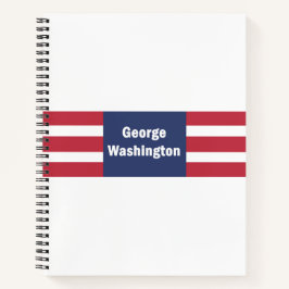 George Washington Spiral Notitieboek