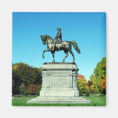George Washington Statue in Boston Public Gardens Magneet (Voorkant)