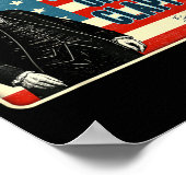 George Washington Stay Strapped or Get Clapped 4th Poster (Hoek)