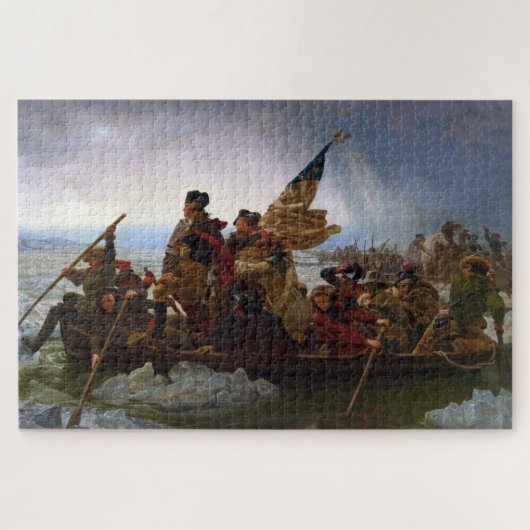 George Washington steekt de Delaware over Legpuzzel (Horizontaal)