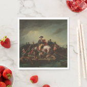 George Washington Steekt de Delaware over Servet (Insitu)
