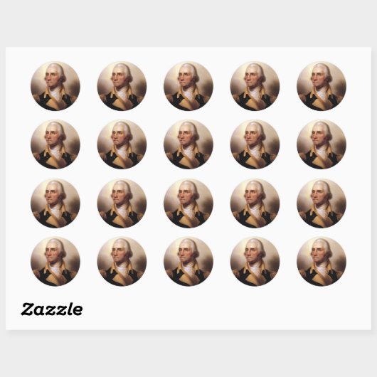 George Washington Sticker (Vel)